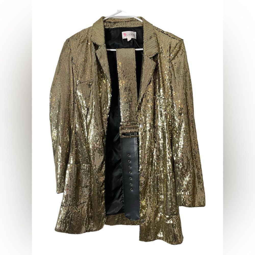 Latiste by Amy Gold Sequin Blazer
